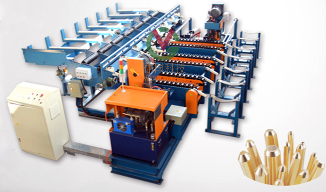 Bar chamfering machine