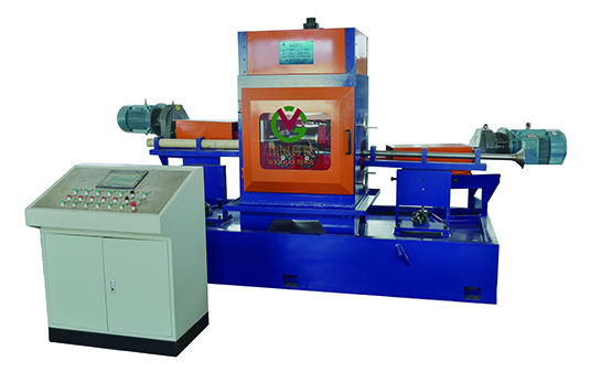 Two-roller straighten machine