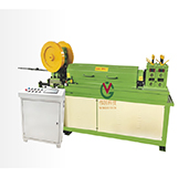 Punch cutting straightening machine